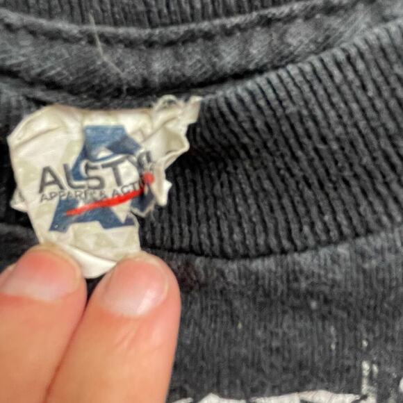 Ride Or Die Long Sleeve Graphic Shirt Sz Small Medium Gothic Skull Biker Grunge - Picture 5 of 5